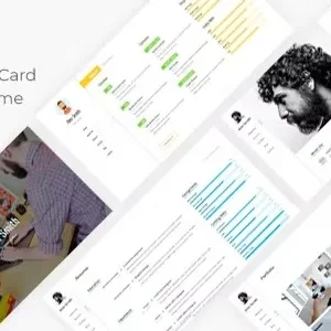 Kerge – Resume / CV / vCard / Portfolio