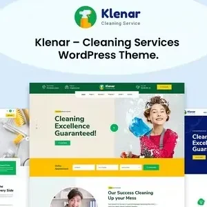 Klenar - Cleaning Services WordPress Theme + RTL