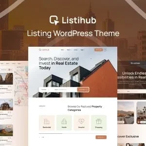 Listihub - Listing WordPress Theme
