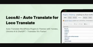 LocoAI – Auto Translate for Loco Translate (Pro)
