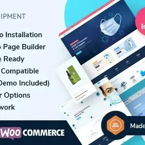 Medical Equipment - eCommerce WordPress Theme