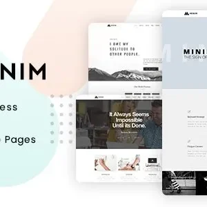 Minim – Minimal WordPress Theme