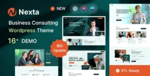 Nexta – Business Consulting WordPress Theme