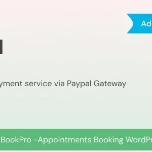 PayPal Payments Standard Add-on for BookPro Plugin
