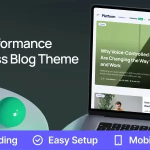 Platform - Modern High-Performance Blog WordPress Theme