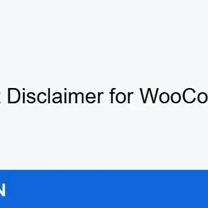 Product Disclaimer for WooCommerce