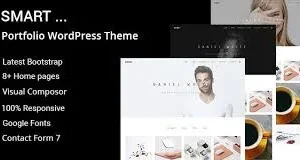 Smart – minimal portfolio WordPress Theme