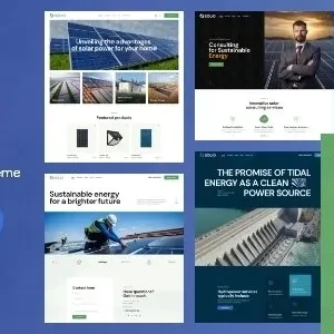 Solio - Solar & Renewable Energy WordPress Theme