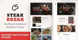 SteakBreak – Meat Restaurant WordPress Theme