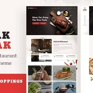 SteakBreak - Meat Restaurant WordPress Theme