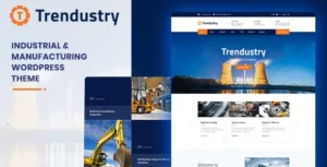 Trendustry  – Industrial & Manufacturing WordPress Theme