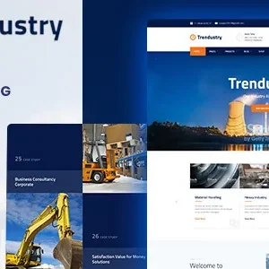 Trendustry – Industrial & Manufacturing WordPress Theme