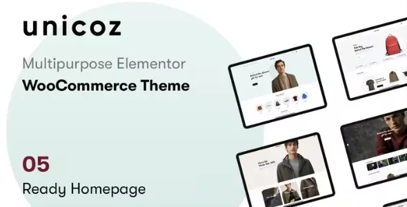Unicoz - Elementor WooCommerce Theme