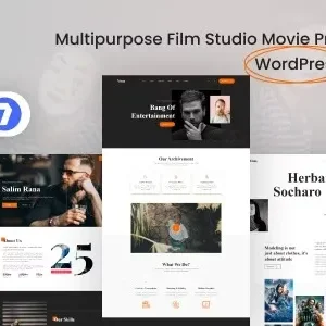 Vome – Multipurpose Film Studio Movie Production WordPress Theme