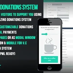 WP Attractive Donations System Easy Stripe & Paypal donations