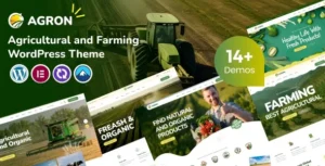 Agron  – Agriculture & Organic Farm WordPress Theme