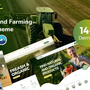 Agron – Agriculture & Organic Farm WordPress Theme