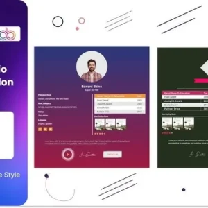 BWD Book Author Bio Addon for Elementor