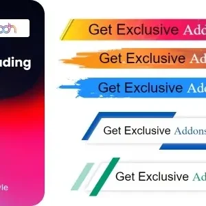 BWD Dual Heading addon for elementor