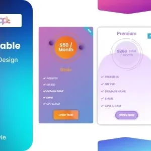 BWD Pricing Table - addon for elementor