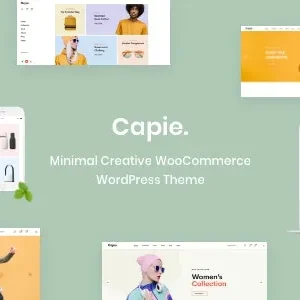 Capie - Minimal Creative WooCommerce WordPress Theme
