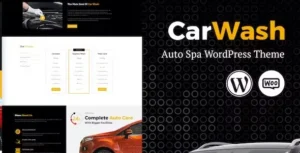 Car Wash – Auto Spa WordPress Theme