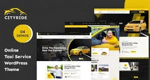 Cityride – Online Taxi Service WordPress Theme