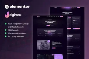 Digimax – Digital Marketing Agency Template Kit