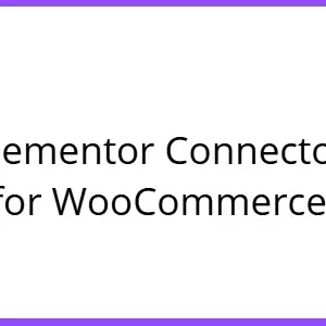 Elementor Connector for WooCommerce