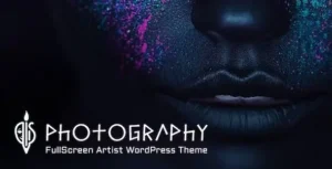 FullScreen Artist – Photography WordPress Theme