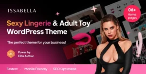 Issabella – Sexy Lingerie Adult Toy Shop WordPress Theme