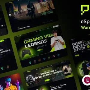 Pubzi – eSports and Gaming WordPress Theme