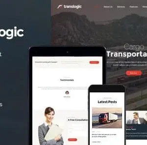 Translogic – Logistics & Shipment Transportation WordPress Theme