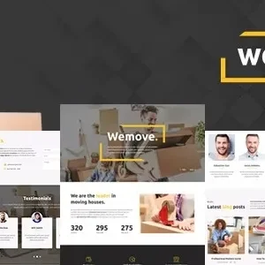 WeMove - Home Moving & Logistic WordPress Theme