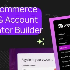 WooCommerce Login & Account Pages for Elementor