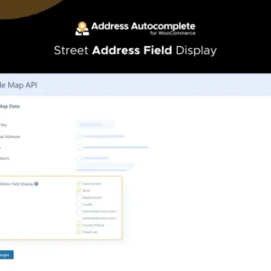 Woocommerce Address Field Autocomplete