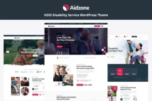 Aidzone – NDIS Disability Service WordPress Theme
