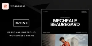 Bronx – Portfolio Theme