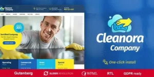 Cleanora  – Cleaning Services Theme