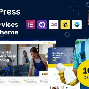 ClearPress - Cleaning Services WordPress Theme