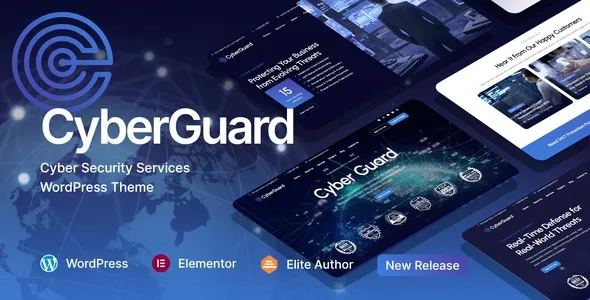CyberGuard – Cyber Security Services WordPress Theme