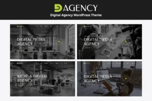 Dagency  – Digital Agency WordPress Theme