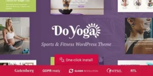 Do Yoga – Fitness Studio & Yoga Club WordPress Theme
