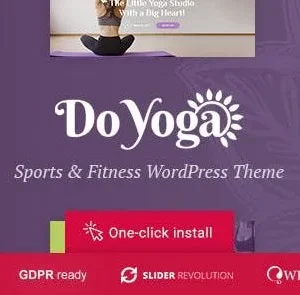 Do Yoga - Fitness Studio & Yoga Club WordPress Theme
