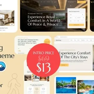 EliteStay – Hotel Booking WordPress Theme