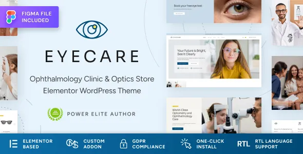 Eye Care - Eye Clinic & Family Optometrist WordPress Theme