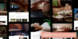 Grand Spa Massage Salon WordPress