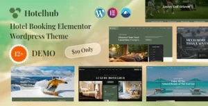 Hotelhub – Luxury & Resort Booking WordPress Theme