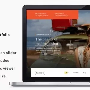 Katerina - Photography & Portfolio WordPress Theme