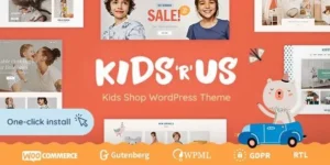 Kids R Us – Toy Store and Kids Clothes Shop Theme